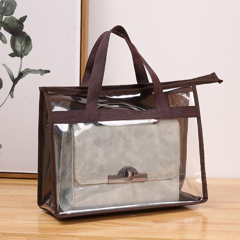 Sealed Multi-Color PVC Hanging Wardrobe Dust Bag for Leather Storage