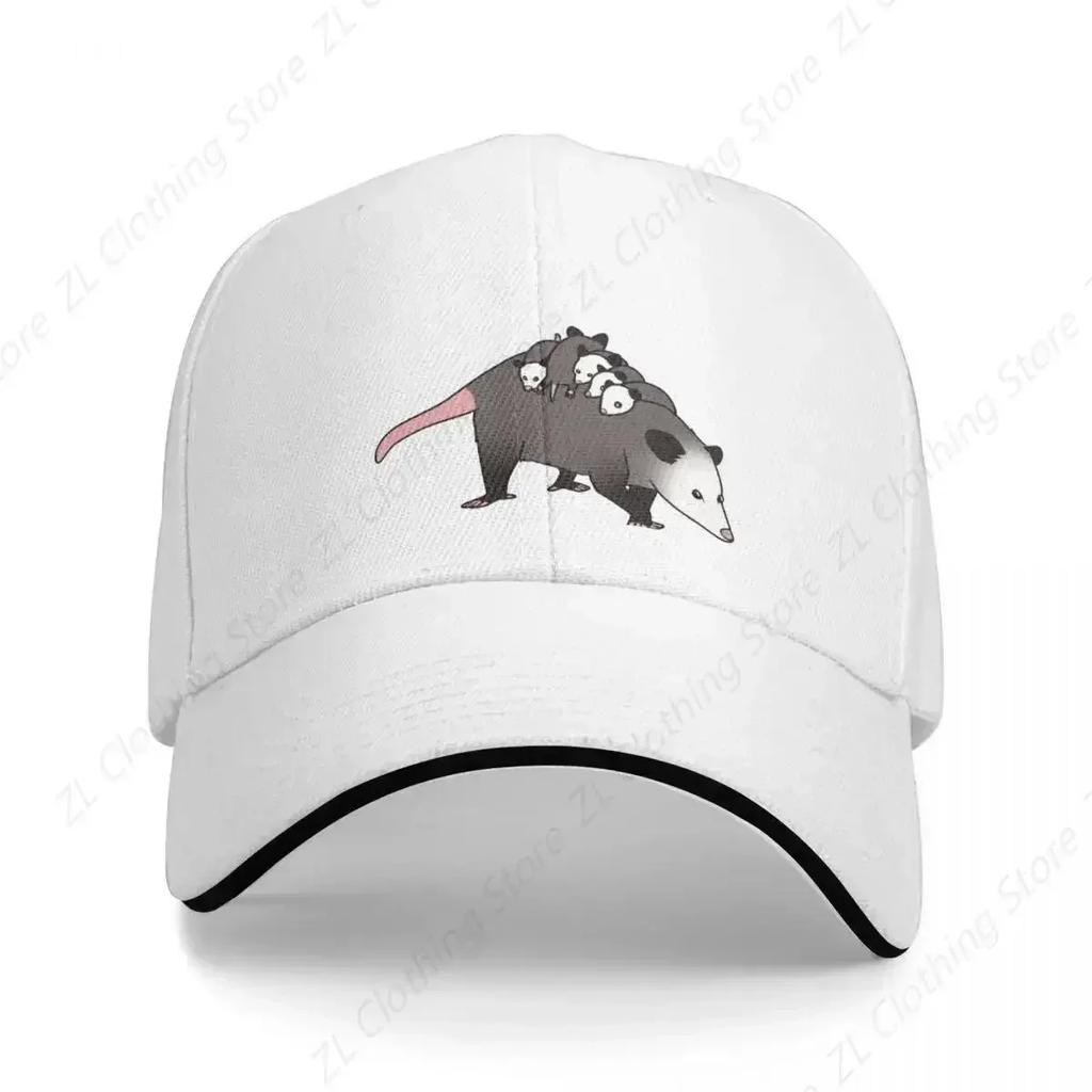 Possum Carrying Babies Baseball Cap Golf Hat Unisex Military Tactical Cap western Hat Sun Hats For Women Unisexs