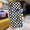 Checkerboard Sunflower For Honor Magic 6 7 8 Pro Case For Honor 90 70 50 Lite 400 200 X8c X8b X9a X9b X9c X9d Win RT