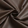 1pc 50x50cm PU Oil Wax Leather Cushion Cover, Solid Color Luxury Imitation Leather Sofa Cushion, Without Pillow Core