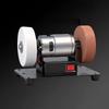 Electric Small Sander High Efficiency Portable Sanding Machine with 2 Wheels for Home DIY Woodworking Metal Polishing
