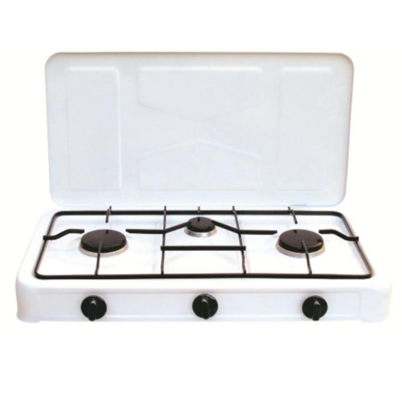 Desktop Portable Gas Cooker European Style Simple 3-head Small Stove Household Cooking Utensils Gas Stove