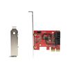 StarTech Carte PCI Express SATA 4 Ports - Controleur PCIe SATA - ASM1166 Non-Raid - Convertisseur PCI Express 3.0 Vers