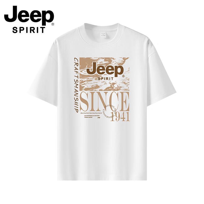 JEEP SPIRIT Men s Cotton Short Sleeve T-Shirt M