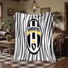 Juventus FC Print Flannel Blanket Soft Warm Sofa Bed Throw Blanket For Home Office Bedroom