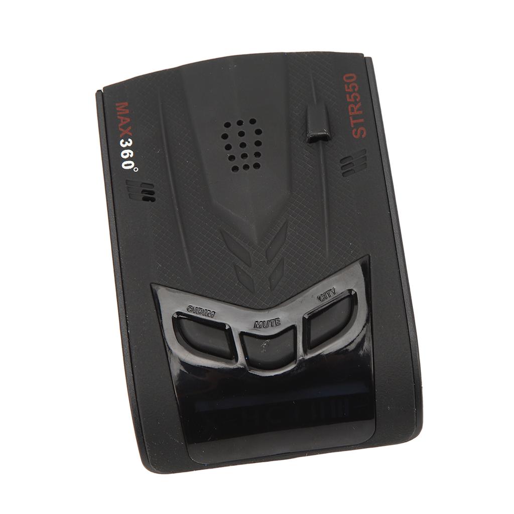 Car Radar Detector 360 Degree Detection Voice Prompt Quick Response 16 Band Speed Tester