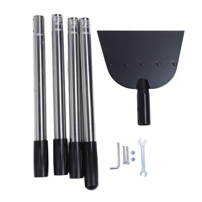 Snow Shovel Ice Scraper Long Handle Flat Shovel Snow Ice Chopper Ice Removal Tool for Walkway