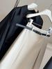 Spring 2026 High-Waisted Gray Pleated Midi Skirt - Elegant, Versatile A-Line Design for Women