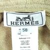 Great HERMES hat Gene Cotton terry baguette hat beige cotton Women 58 Used