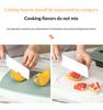 1/3Pcs Plastic Cutting Board Multifunctional Cutting Board For Vegetables Fruits Baby Food Household Non-Slip Cutting Board