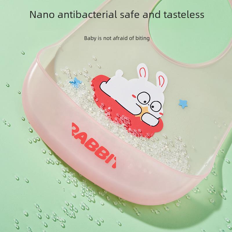 2023 Waterproof Silicone Baby Bibs: Super Soft, Anti-Drool, Dirt-Resistant Artifact.