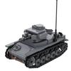 Druhá světová válka Německý tank Panzer I II III IV Flakpanzer MK103 Vojenská stavebnice Armádní kostky Sestavitelná sada Kompatibilní se značkami