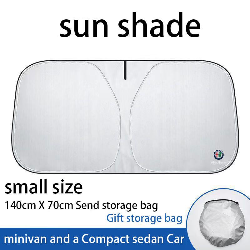 

Car Sunshade Sun-proof Front Windshield Protection Cover For Alfa Romeo giulia stelvio giulietta 159 147 156 166 Car Accessories