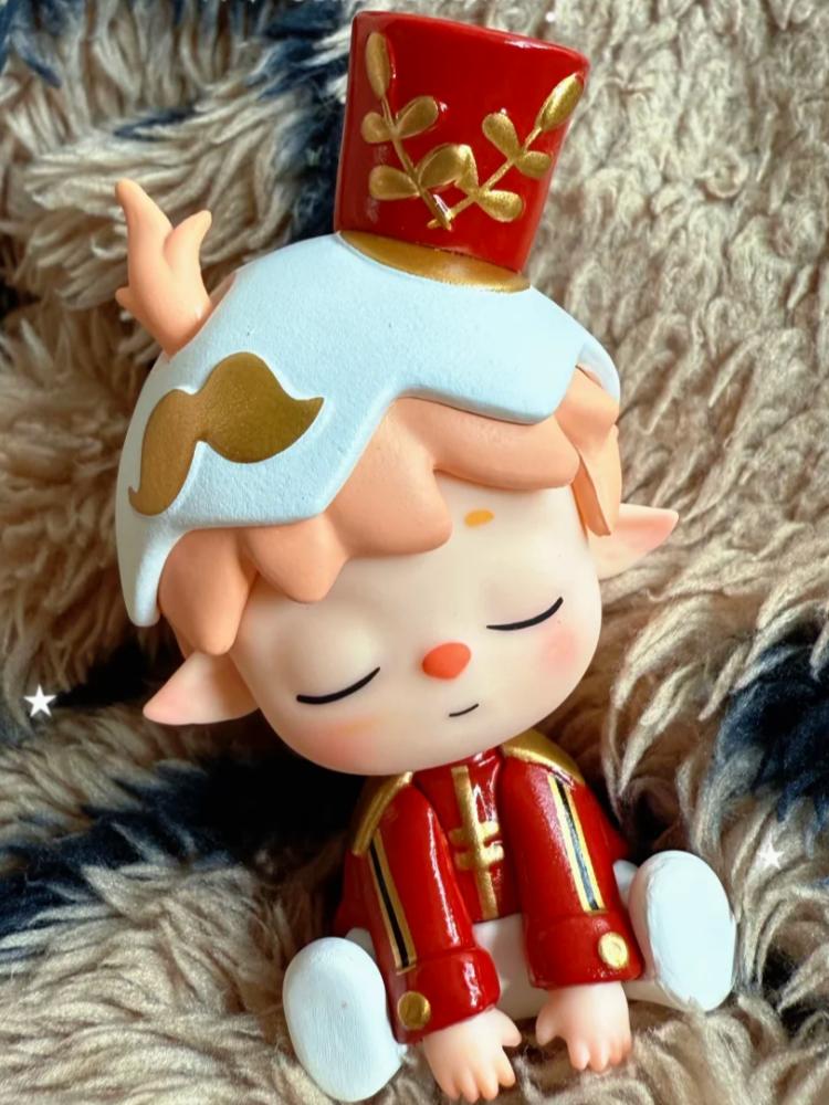 Heyone New Mini Lost Time Town Series Mini Cute Beans Trendy Action Figures Collectible Model Surprise Toy For Kids Adults Children's Birthday Gift