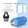 Officially Imported from Japan, Revomax2 Carbonated Vacuum Insulated Bottle, 12oz (355ml), Keeps Drinks Hot for 18 Hours, Cold for 36 Hours, Jewelry