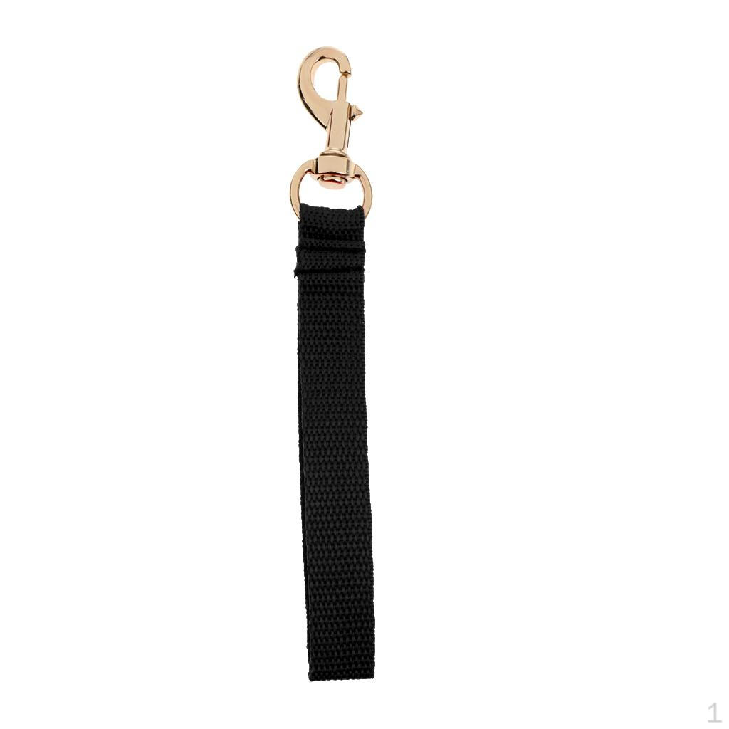 Alloy Snap Hook with Nylon Webbing чёрный