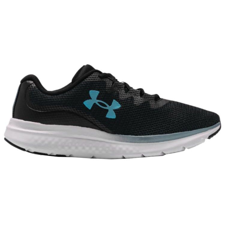 Мужские кроссовки Under Armour Charged Impulse 3 Black Teal Gravel 3025421-004 43 — фото 2