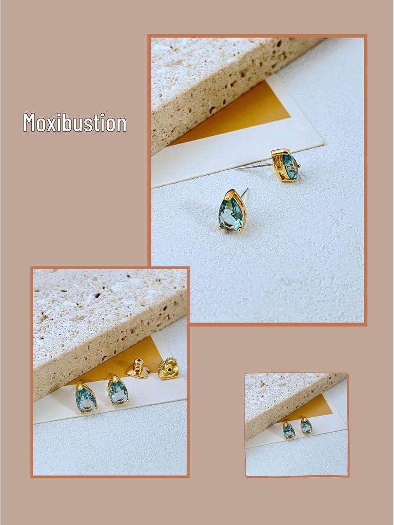 Minimalist Luxury Zircon Stud Earrings