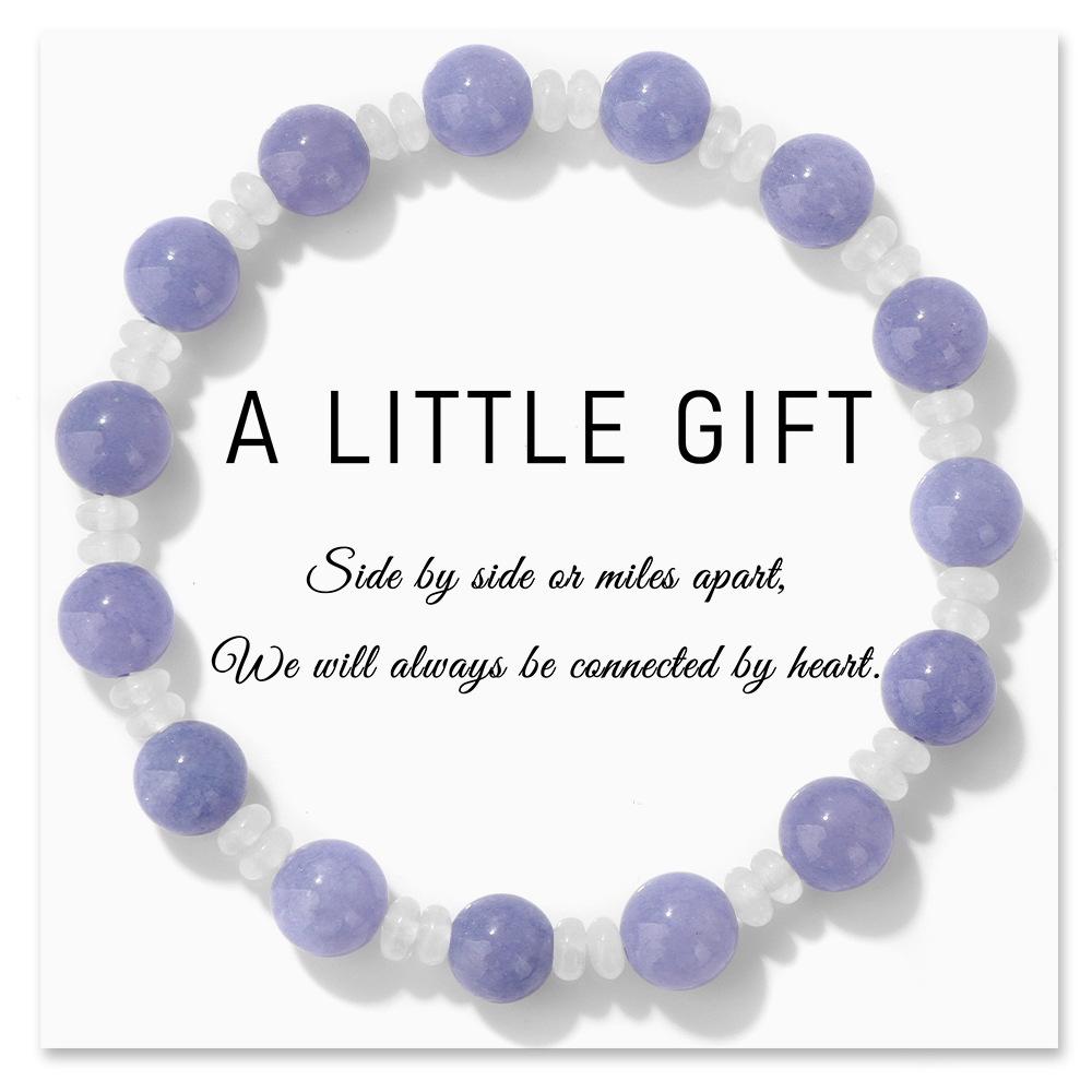 JYL TS Bracelet Ladies Beaded  Sweet Minimalist Boosts Femininity & Joy Blue