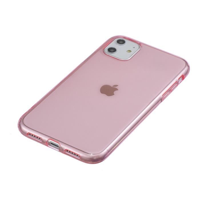 Coque Souple - Apple - iPhone 11 Pro Max - TPU Silicone - Verre Trempé - Transparent 2PCS