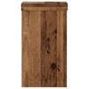 Vidaxl Plant Pot Stands, 2 Pcs, Old Wood, 10X10X18 Cm