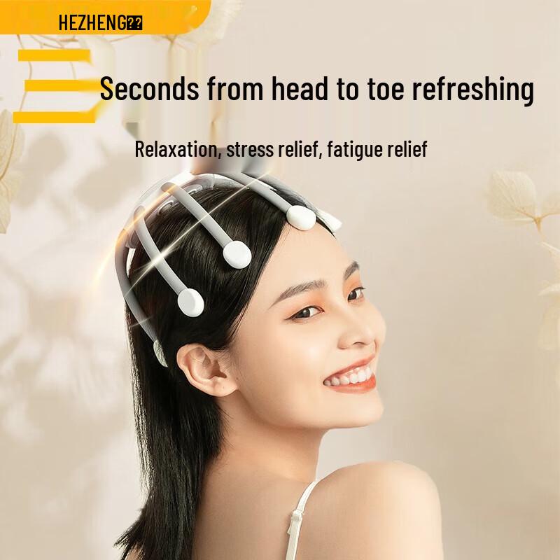 Hezheng Wireless Multi-Dimensional Octopus Head and Scalp Massager