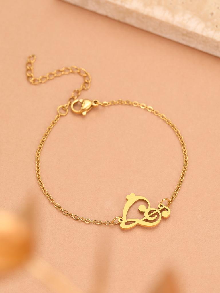 Stainless Steel Bracelets Elegant  Pendant Baroque Style Goth Chain y2k Accessorie Bracelet For Women Zircon Gift