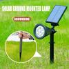 Solar Lights, Outdoor Lawn Lights, 7 Grounding Plugs, LED Garden Solar Spotlights, Decorative Lights, Lawn Landscapes, White/warm/color Lights