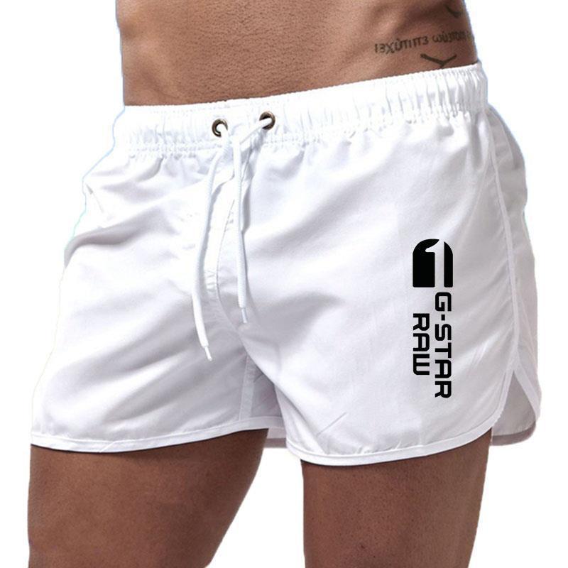 Herren Sommer Mehrfarbige Dreiviertel Strand- & Sporthosen