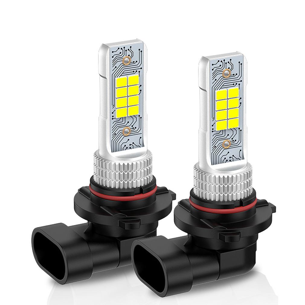 

2Pcs H8 H11 LED Bulbs H16 JP 9005 HB3 9006 HB4 Led Car Fog Light Bulbs DRL Auto Driving Running Lamps 12V 6000K White 9006 HB4