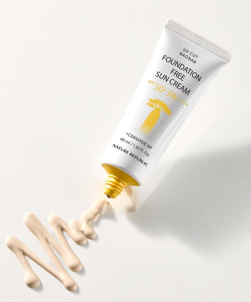 [2 Pack] UV Cut Baobab Foundation-Free Sunscreen SPF50+ PA++++