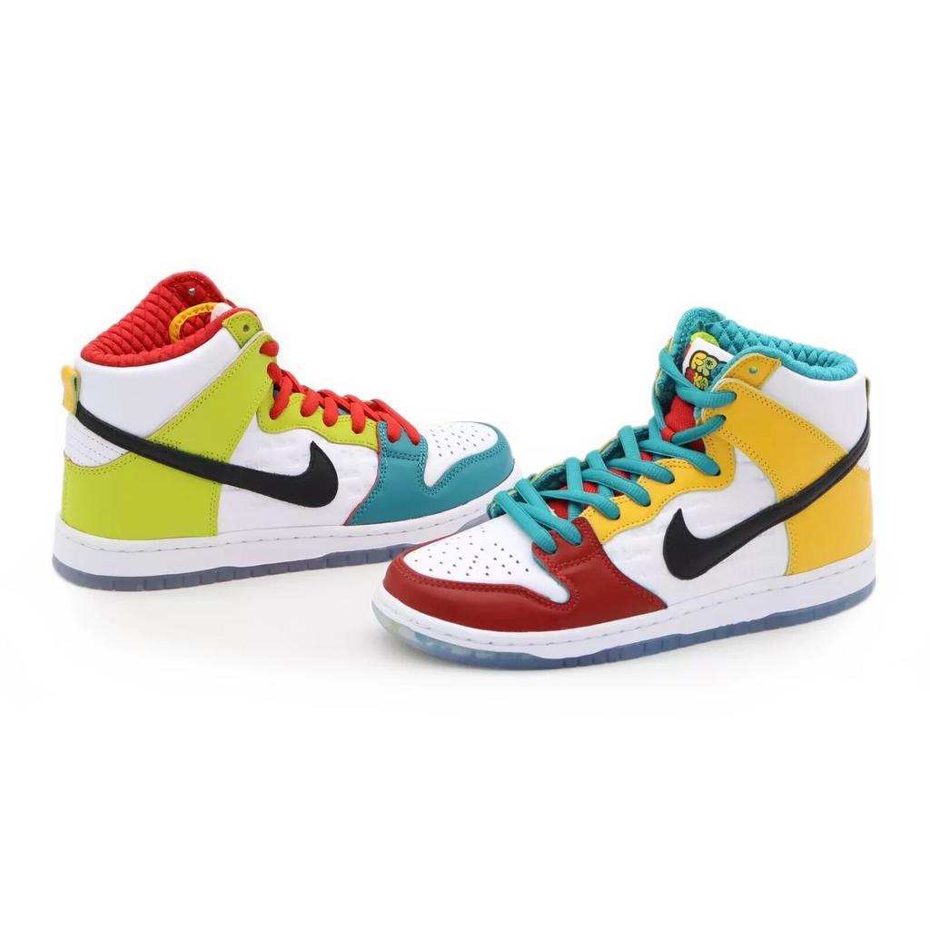 DH7778-100 Nike SB Dunk High Pro froSkate All Love White Metallic (Men's)
