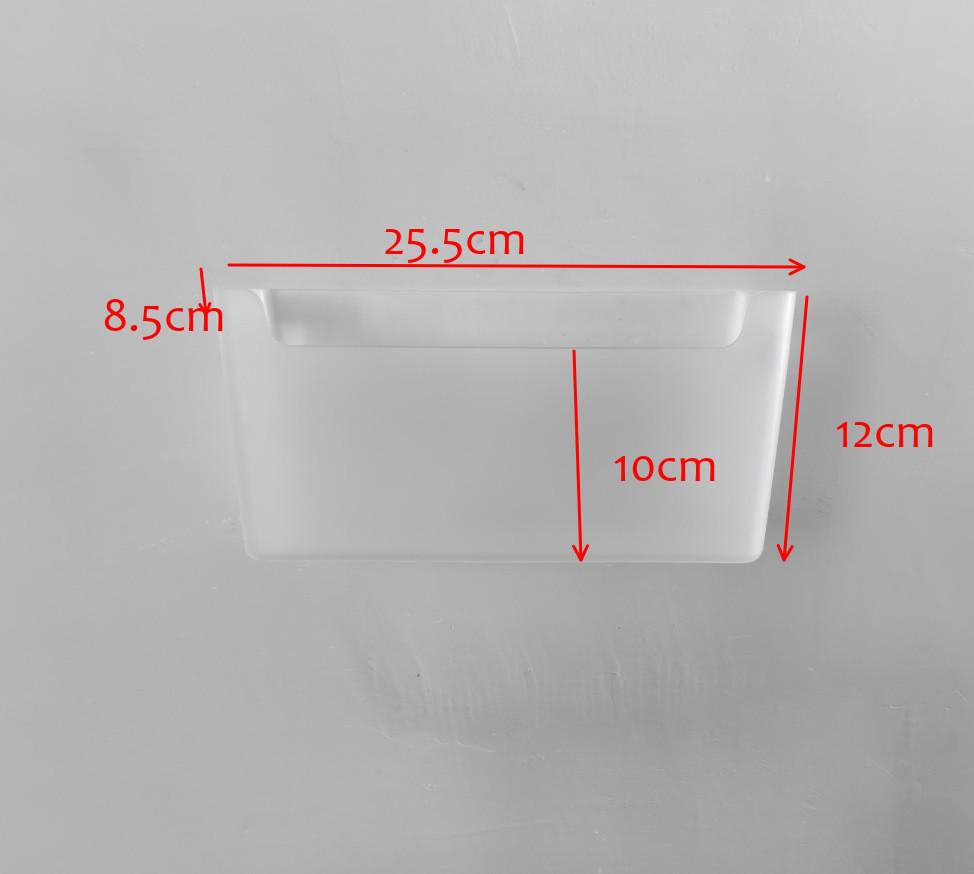 Wall-Mounted No-Punch Kitchen Cabinet Hanging Storage Rack