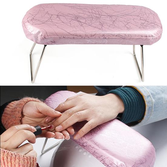 Měkká omyvatelná podložka pod ruku, opěrka zápěstí, držák ruky, podložka, pomůcky pro nail art