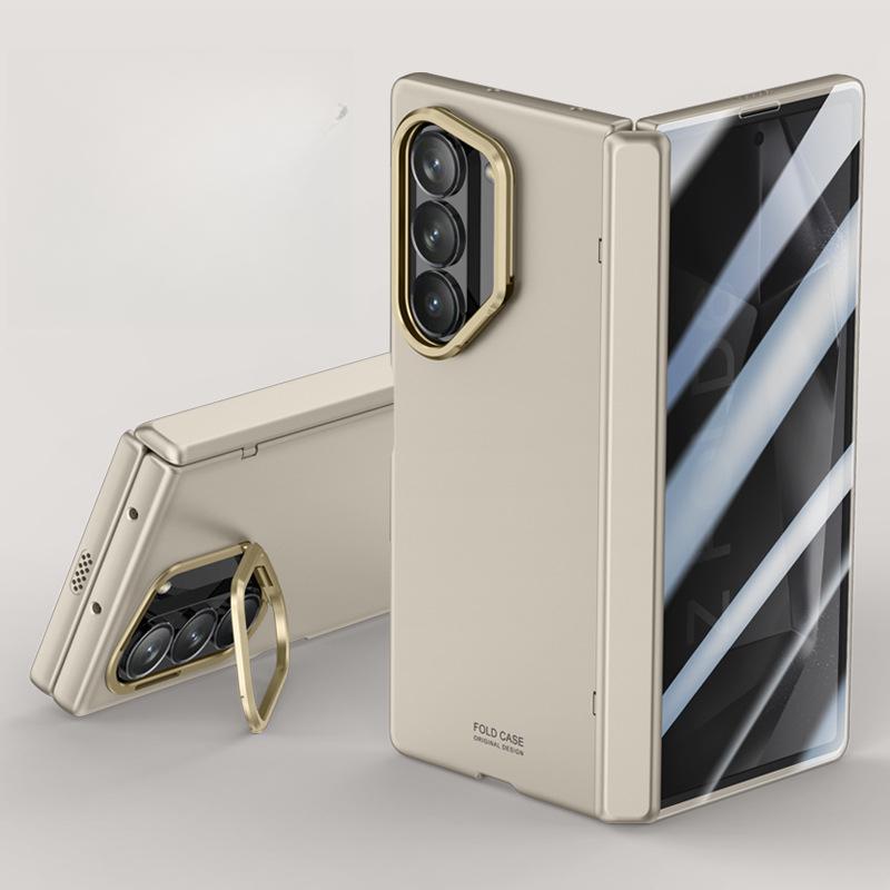 Suitable for Samsung Zflod6 Mobile Phone Case Anti-peeping Galaxy 6 Generation Folding Screen Lens Holder Hinge 6 Case