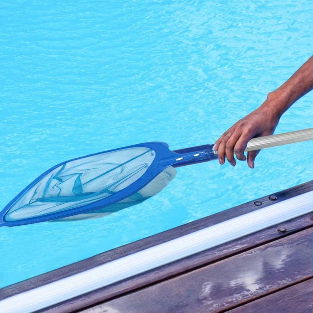 Durable Mesh Pool Cleaning Nets Lightweight Telescopic Pond Net Leaf Catcher Net Bag  Leaf Removal