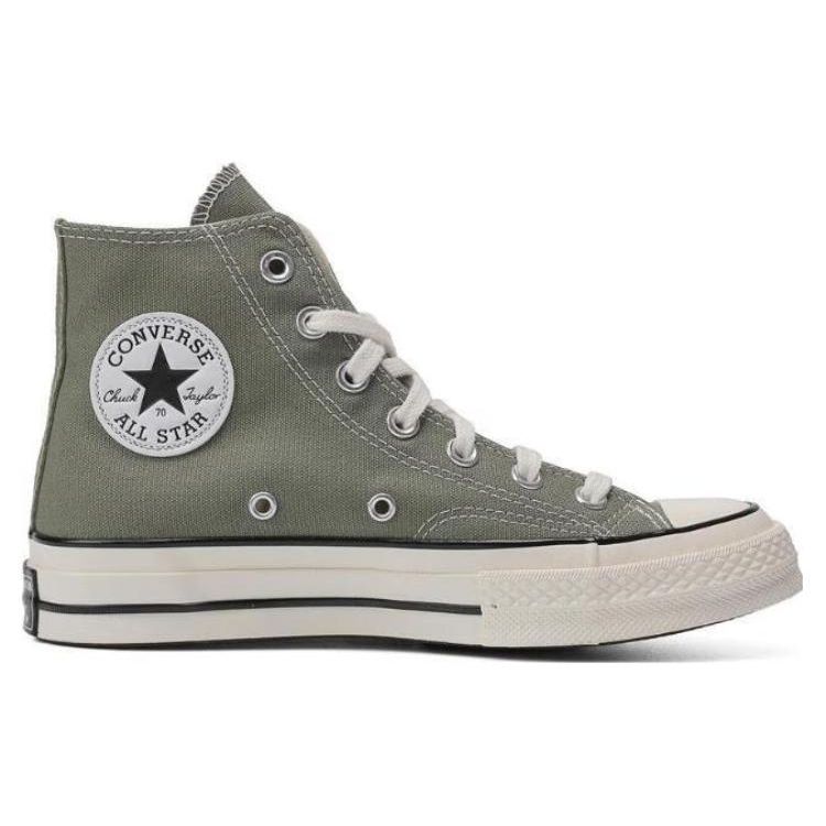 Converse Chuck Taylor 70S Seasonal Comfortable Versatile High-Top Canvas Shoes Unisex Sneakers Light-Green A10271C