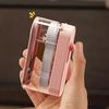 2PCS Floss Dispenser Automatic Pop-up Portable Storage Box Refillable with Ergonomic Picks Floss Case