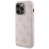 Zestaw Guess Gubpm5P15L4Gemgp Iphone15 Pro 6.1 Hardcase + Powerbank 5000Mah Magsafe Różowy/Pink 4G Metal Logo