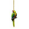 Colorful Macaw Shape 2D Acrylic Car Accessory Hanging Decors Macaw Vehicle Hanger for Vehicles Stylish & Eye Catching