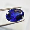 Natural Blue Tanzanite Loose Gemstone 10.25 Ct Oval Shape for Jewelry Making and Gem Collections