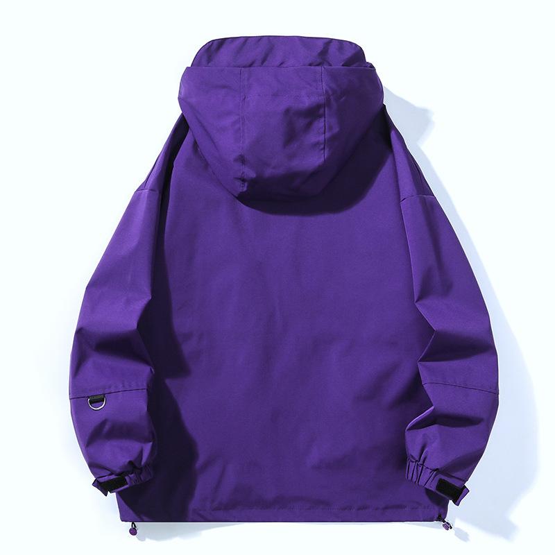 Streetwear Men's Waterproof Jacket 2025 Autumn New Breathable Fishing Camping Windproof Windbreaker Jackets Unisex Men Clothing