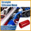 Acoplador Reto de Silicone Reforçado de 4 Camadas para Alta Temperatura, Comprimento de 6", Diâmetro Interno de 3", Mangueira Redutora Vermelha para Substituição de Tubulação de Admissão de Intercooler de Carro