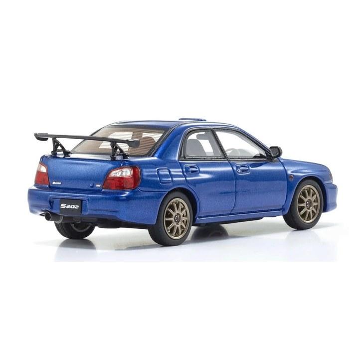 Kyosho Original 1/43 Subaru Impreza S202 Blue Completed Multi-Color