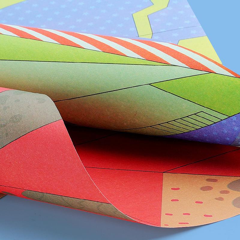 36 Pages Children Creative Origami Paper Planes Folding DIY Parent-child Full Color Handicraft Toy Aircraft Educational Toy