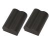 2Pcs 7.4V 2800mAh Camera Battery Replacement for 5D 50D 40D 20D 30D 10D 1D D60 300D D30 Kiss for