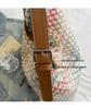 Stylish Striped Straw Shoulder Bag - Large Capacity Korean Vacation Handbag for Women