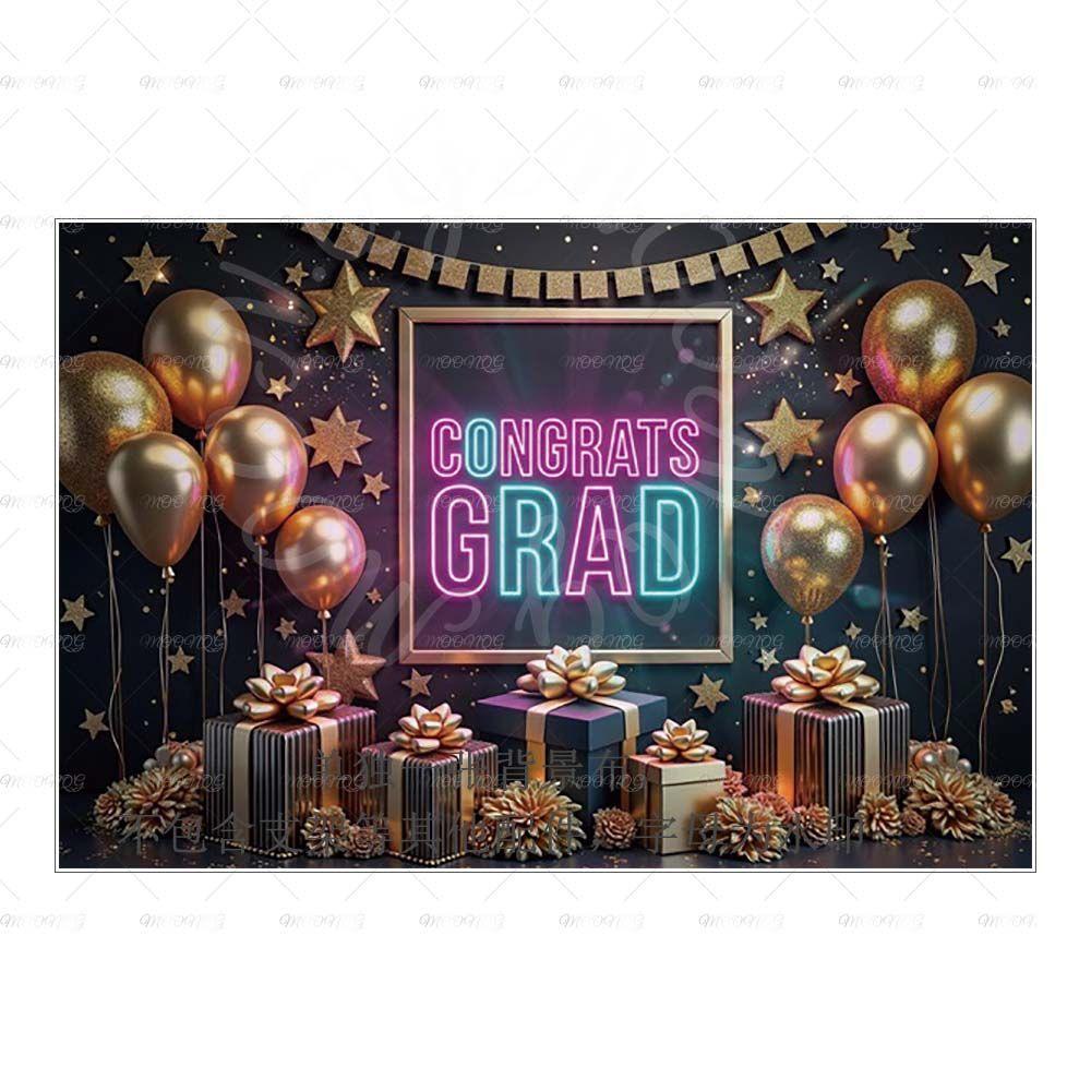 Hintergrundfotografie für die Graduationssaison 2026 - Dekoratives Hänge-Tuch für die Abschlussfeier