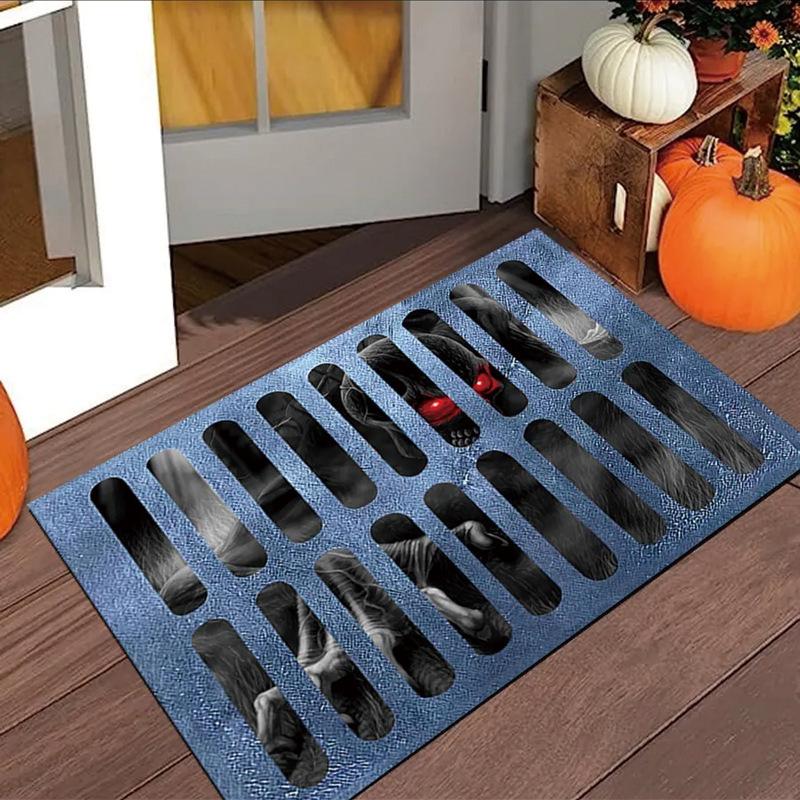 Halloween Diatom Mud Anti-Slip Bath Mat – Water-Absorbent, Dirt-Resistant for Bathroom & Toilet