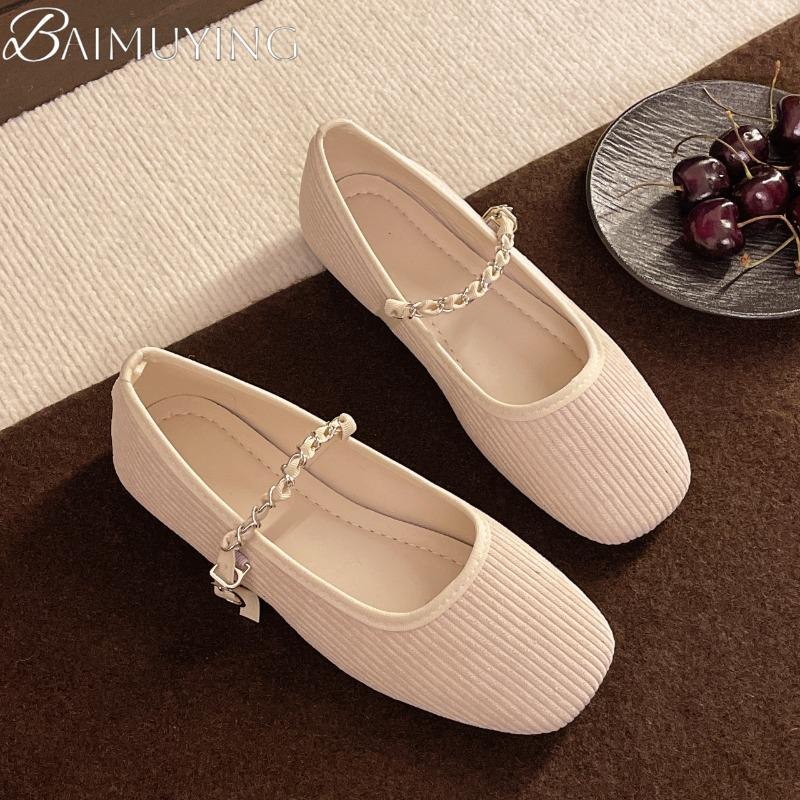 Women Square Toe Flats Loafers Shoes Casual New Summer Sandals 2025 Sport Woman Sneakers Walking Elegant Shallow Zapatos